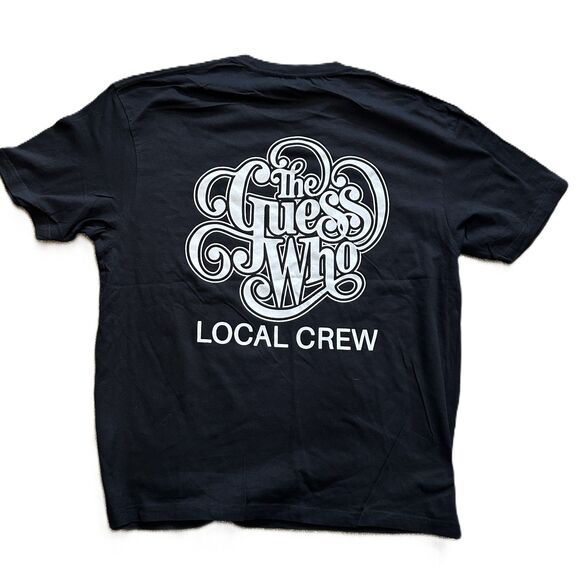 THE GUESS WHO - Local Crew T-shirt - Black - Sz. XL - Picture 3 of 4